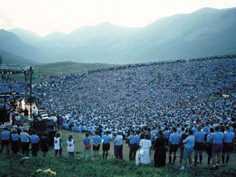 Pope John Paul II, Piani di Pezza (1986)