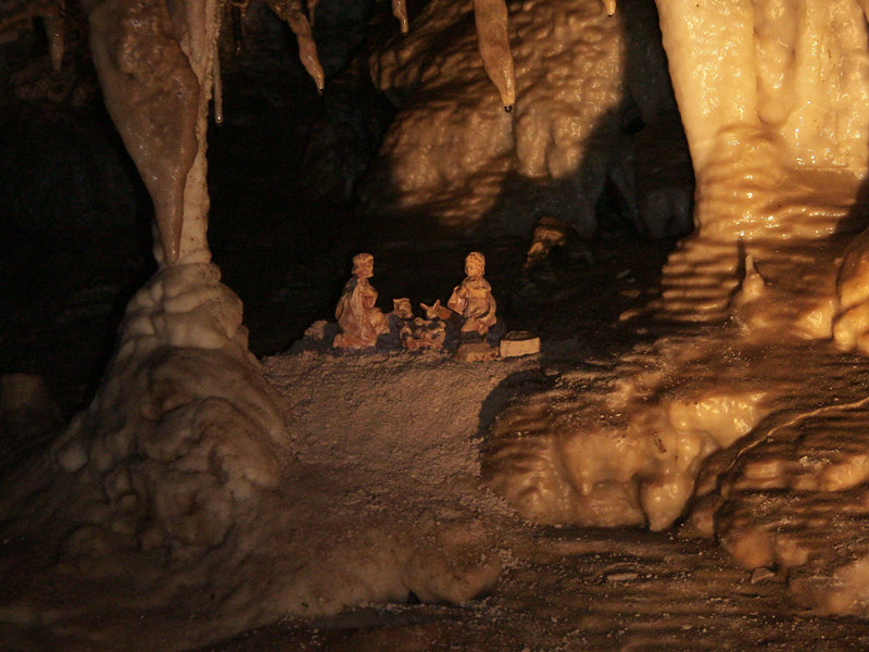Presepe nelle Grotte di Stiffe
