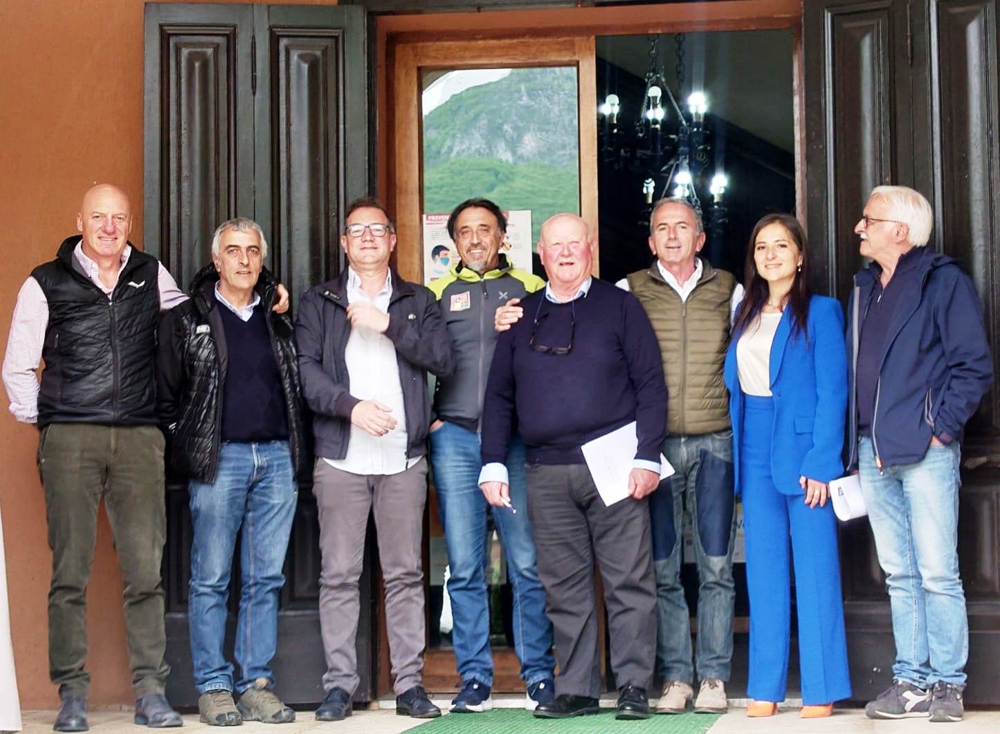 Parco Regionale Sirente Velino, primo Consiglio Direttivo con i nuovi Consiglieri, Antonio Di Bartolomeo, Sara Salem e Francesco Benedetti. 